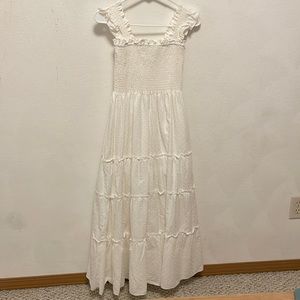 Beautiful white Caara dress size S